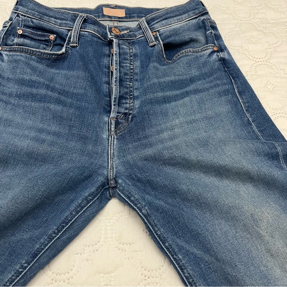 MOTHER The Tripper Ankle Jeans Healing Jar Wash Size 27 - Picture 14 of 17